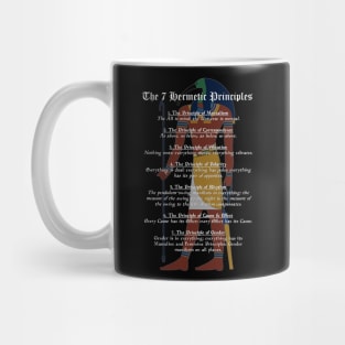 The 7 Hermetic Principles - Greek and Egyptian Philosophy (Thoth) Mug